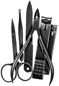 Wahl Grooming Kit Manscaper, Nail Clippers, Scissors, Nail File, Tweezers, Nippers, Travel Case, Waterproof, Perfect for Travel, Gifts for Him