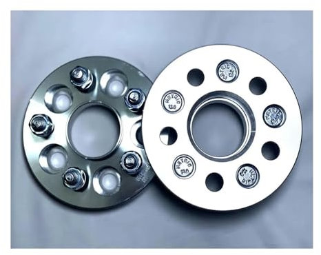 Auto-Rad-Distanzscheiben 2 Stück 6061 - T6 Aluminium 20mm Rad Adapter Spacer PCD 5x100 Zu 5x112 Hub Centric 57,1-57,1mm Radbolzen M12x1.5 Autos Spurverbreiterungen