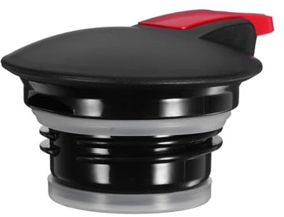 Luxshiny Coffee Pot Replacement Lid Black Red Insulated Teapot Cover for Kitchen Use Material for Drink Jug Stoppers