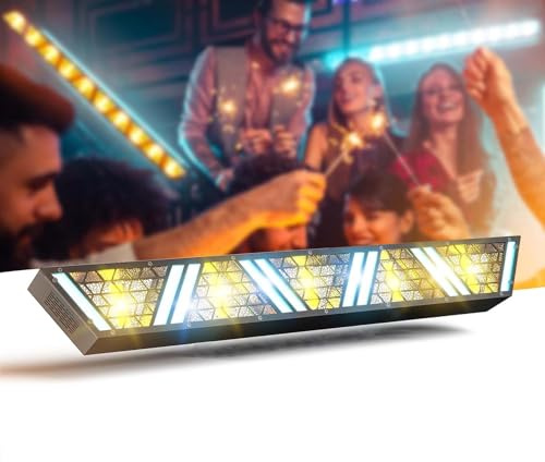 Luci Wall Washer A Led Rgb Da 300 W - Colore + Strobo + Luce Ausiliaria, Lampada Wash Da Palco Dm×512 Con Attivazione Sonora E Strobo 25 Volte Al Secondo, Illuminazione Per Dj, Discoteca E Feste
