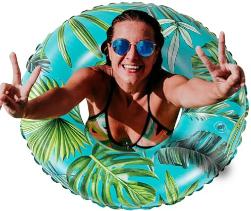 Poolrohre – 90 cm aufblasbare Schwimmringe, leichter schwimmender Wasserkreis, langlebige Blaspool-Panzer, tragbare Entspannungsausrüstung | Strandpfützenrohre
