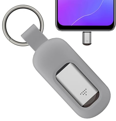Adaptateur de télécommande infrarouge pour smartphone – USB-C infrarouge pour téléphones et USB-C | Télécommande infrarouge universelle, TV, AC, ventilateurs | Plug & Play 8–15 m
