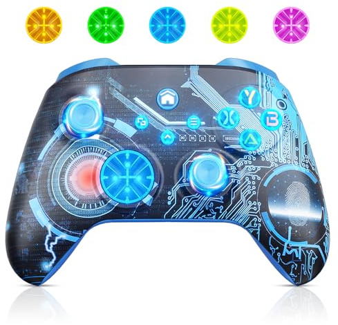Lapezei Wireless Controller für Xbox Series S/X, mit Xbox One/PC/Android/iOS, Bluetooth Gamepad mit Back Buttons, Marco, Turbo, Dual Vibration, 6-Axis Sensor, 3.5mm Audio Jack