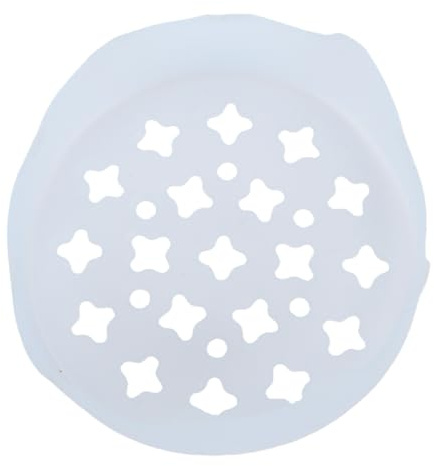 Zunate Grille d'arrangement de Fleurs en Silicone, Support de Tige de Vase Réutilisable, Robuste et Flexible, Multi-petits Vases pour la Maison, Fête de Mariage, Outil d'arrangement Floral (BLUE)