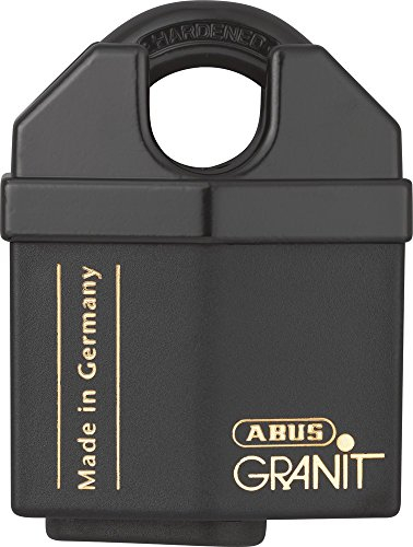 ABUS 08018 Granit Plus Hardened Steel Closed Shackle Padlock