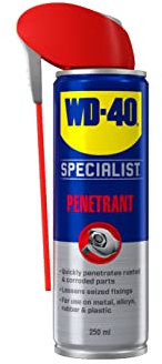 WD-40 Specialist Penetrant Spray - Professional-Grade Lubrication for Mechanics and Industrial Applications - 250ml - Rust-Busting Formula