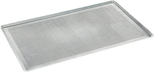 De Buyer 7367.53 Backblech, Mit Kanten Aus Aluminium 53Cm, Silber