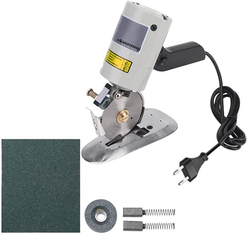 90mm Stoffschneider, Elektrischer Industrieller Stoffschneider 220V | Runder Blatt-elektrischer Stoff-Schneider