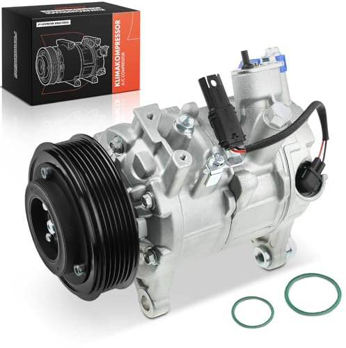 Frankberg Klimaanlagen Kompressor mit Kupplung Kompatibel mit 3er F30 F80 F31 1er F20 F21 4 F33 F83 F32 F82 F36 3 F34 F31 2 F22 F87 F23 Replace# 64529330831, inkl. Öl vorbereift