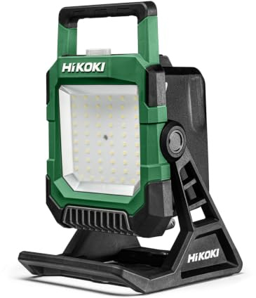 HIKOKI Akku LED Baustellenstrahler, UB18DC, 18V (Ohne Akku und Ladegerät)