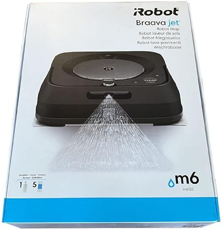 iRobot Braava Jet m6 Robot Mop (grafito) - Conexión Wi-Fi