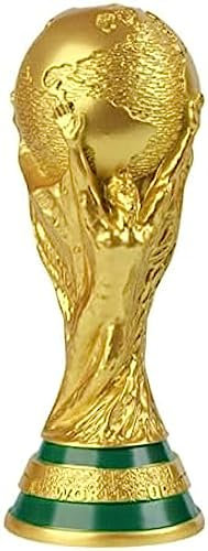 Replica del Trofeo di Calcio Mondiale, Trofeo Adatto per Souvenir, Fan, Collezione, Decorazioni per La Casa, Regali E Premi per Varie Partite di Calcio,HaoAMZ