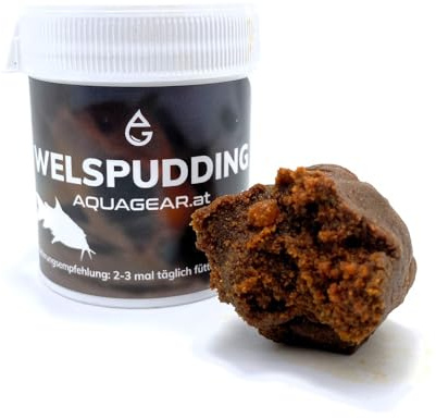 Welspudding 70g | Futterpaste für Zierfische | Spezialfutter für kleinere Welse und Bodenfische wie Corydoras, Schmerlen, Dornaugen, Otocinclus usw.