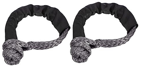 CORHAD 2stücke Multi-funktions-abschleppschäkel Nylon Verschleißfestes Knoten-Seil Für Outdoor-aktivitäten Tragfähigkeit Leicht Und Tragbar
