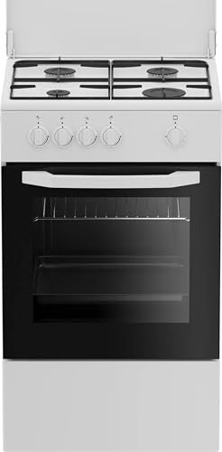 Beko Csg 42009 Dw Natural Gas Kitchen Stove With 4 Ovens One Size
