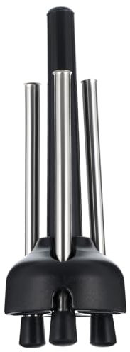 UPKOCH Instrumentenhalter Klarinettenständer Flötenständer Dreieckiger Instrumentenständer Gestell faltbares und tragbares Stativ Oboe Trompete Instrumentenstativ Klarinettenhalter Black