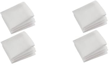 Mikikit 4pcs Silicone Cloth for Steaming Nonstick Baking Mat Practical Steamer Cloth Heat Resistant Mat Silicone