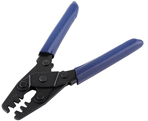 Professional 22 10 AWG Terminal Wiring Harness Crimp Plier with Non Insulated Terminal Crimper and Ratcheting Wire Terminal Crimper Tools & Home Improvement