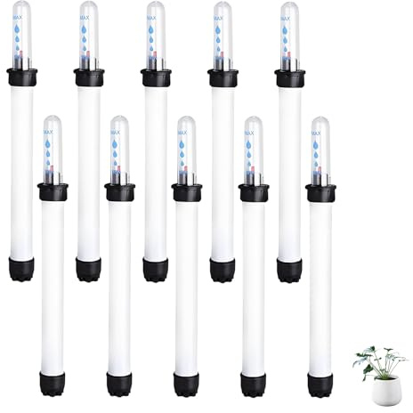 agogue 10 Stück Wasserstandsanzeiger Pflanzen 23 cm, Gießanzeiger Zimmerpflanzen, Pflanzen wasserstandsanzeiger für Gartenarbeit Topfpflanzen