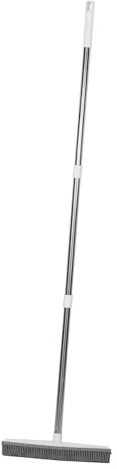 COLLBATH Balai Laver Sol Multifonction avec Raclette TPR Détachable pour Élimination Poils Danimaux et Nettoyage Sols Fenêtres et Surfaces Outil Maison Polyvalent et Facile à Ranger