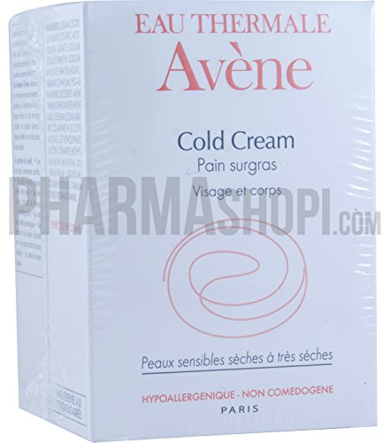 Avene Cold Cream Ultra-Rich Soap Free Cleansing Bar x2