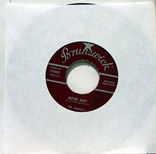 CRICKETS MAYBE BABY / TELL ME HOW 45 rpm single