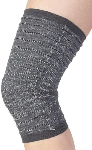 Spikenergy Rodilleras Menisco y Ligamento Elástica Electro Magnetoterapia 1pc - Rodilleras Para Artrosis, Dolores Articulares, Inflamaciones, Esguinces y Artritis - Producto Sanitario Made in Italy