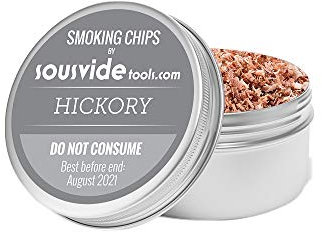 SousVideTools Hickory Wood Flavour Wood Chips for Smoking Gun, 250 ml