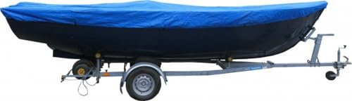 Hochwertige Boot-Abdeckplane 600D in Blau