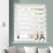 Grandekor Doppelrollo Klemmfix ohne Bohren Weiß 80x130cm(Stoffbreite 76cm) Fenster Rollos für innen Klemmrollos Duo Rollos für Fenster ohne Bohren mit Bohren Privatschutz UV-Schutz Zebrarollo