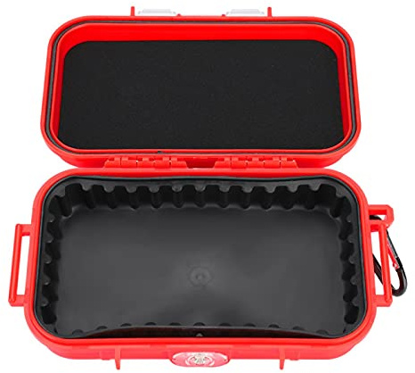 Demeras Stoßfeste Tragebox Outdoor Survival Stoßdichte wasserdichte Aufbewahrungsbox Luftdichter Trageboxbehälter
