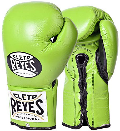 CLETO REYES Boxhandschuhe, Traditional Contest, grün, Größe 10 Oz