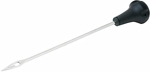 TronicXL 10 Stück Premium Schinkennadel Specknadel Spicknadel Nadel Schinken Speck Dressiernadel bratennadel (250mm)