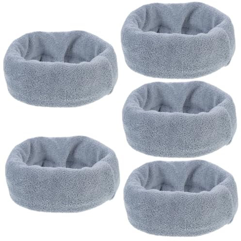FOMIYES Lot De 5 Cache-Oreilles pour Chien Élastiques Et Anti-Bruit Portables pour Le Toilettage des Chiots