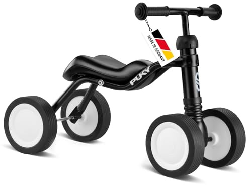 PUKY WUTSCH | Sicheres Rutschfahrzeug | Kinder Laufrad ab 1 Jahr & Lauflernrad ab 1 Jahr | Mit Pendelachse | Sicherheitslenkergriffe | Balance Bike für In- und Outdoor | Farbe Pastell Green
