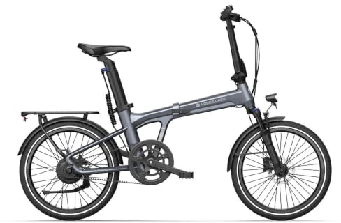 ADO Air20Pro Folding EBikes, EBike for Adults, 20 Electric Bike, Belt Drive, Bafang Motor, ECO and SPORT Mode, Disc Brakes, LCD Display, APP Intelligent, Kettle Battery Autonomy 160 km