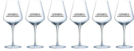 Generico Calice Astoria in Vetro Serigrafato Confezione da 6