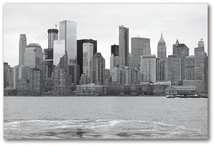 Schwarz-Weiß-Fotografie-Poster „New York City“ von Manhattan, Fotokunst, Leinwanddrucke, Wandkunst, Gemälde, Wandbild für Heimdekoration, ungerahmt