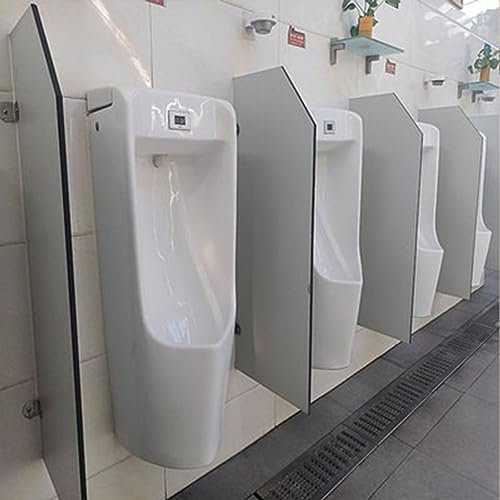 GXXINGIN Mampara divisora de urinario para Inodoro, mampara divisora de urinario para Inodoro, Divisor de ambientes montado en la Pared, para Espacios públicos/baños/hoteles de 90 cm