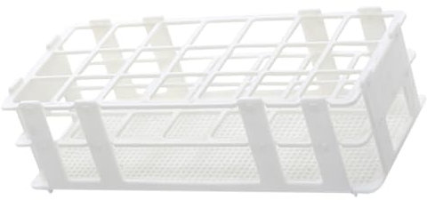 Zerodeko Support Pour Tubes à Essai Plastique Équipement De Laboratoire Scolaire Pour Ranger Et Transporter Les Tubes à Essai