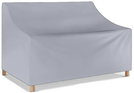 Housse De Canapé De Jardin Robuste Et Imperméable, Protection pour Meubles De Jardin, Table, Chaises Et Canapé 3 Places, avec Ourlet Élastique Coupe-vent Et Sac De Rangement