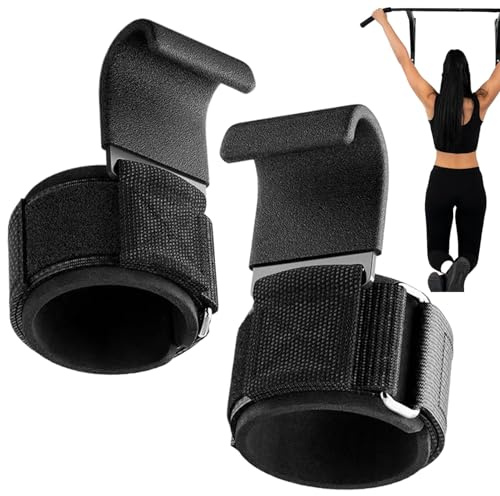 Ahuuen Fitness Handgelenkbandagen,Zughilfen Für Klimmzüge | Anti-Rutsch Gepolsterte Atmungsaktive Bandagen Für Fitnessstudio, Zuhause, Training