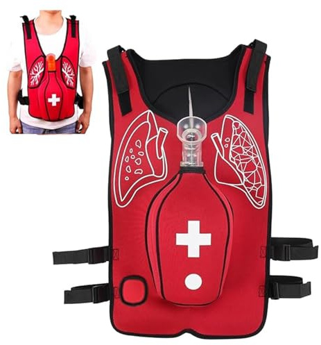 Heimlich Modèle D'entraînement Pratique Gilet D'entraînement Anti-Étouffement Conception Réglable Compétences De Premiers Secours Pour L'éducation De Premiers Secours A
