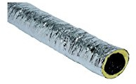 ALDES - ALGAINE GAINE VMC ISOLEE ALDES - ALD-GAINE-ISOLEE - Gris, 125 mm - isolée 50 mm, 6 m