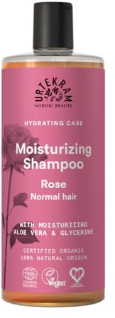 Urtekram Rose Shampoo Bio, normales Haar, 500 ml
