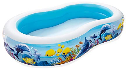 Bestway Family Pool, Sea Ground, 262 x 157 x 46 cm