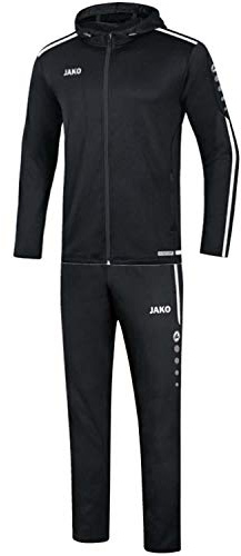 JAKO Damen Präsentationsanzug Striker 2.0 mit Kapuze, weiß/marine, 44, M9619