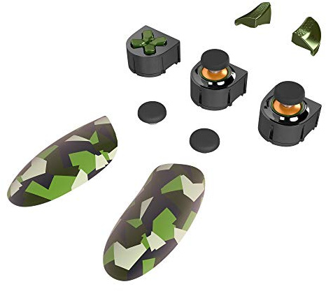 Thrustmaster ESWAP X Green Color Pack - Pack mit 7 Green Camo Modulen für ESWAP X Controller