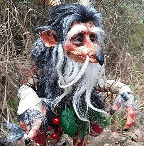 SSLLH Gartendeko Statue Skulptur FigurGarten Großer KoboldCharakter GartenfigurenDeko-FigurZwergGnomSammel-FigurSkulpturStatueDeko Für Wohnzimmer Garten Balkon