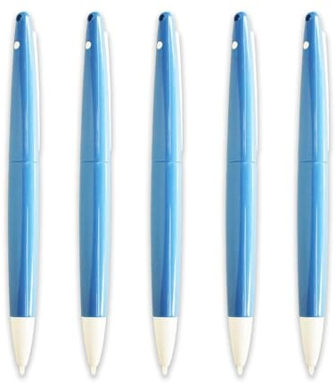 PEGLY Lot de 5 Stylets universels pour Nintendo DSi XL LL Bleu et Blanc